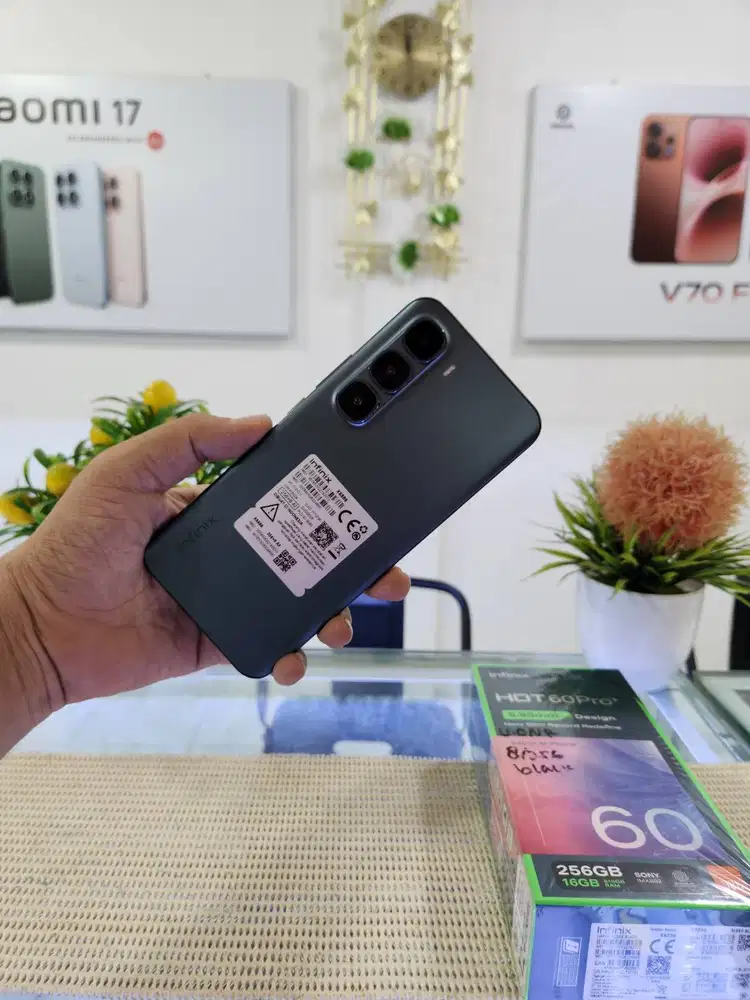 Infinix Hot 60 Pro + Ram 8+8Gb/ 256Gb Pmakaian 1 Minggu Super Like New