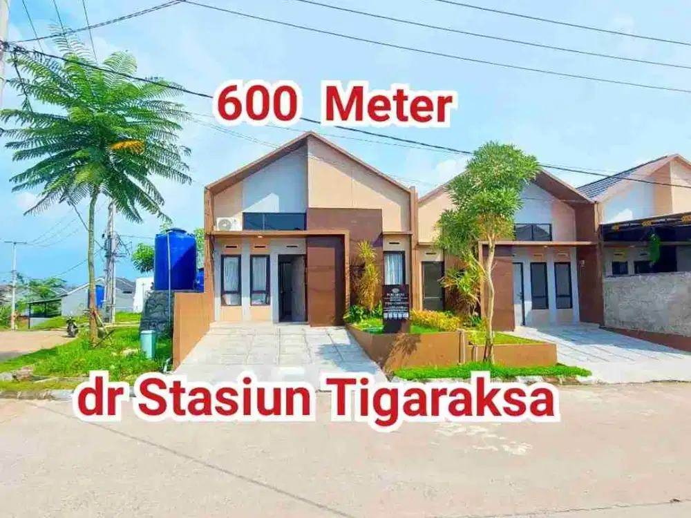 Rumah dekat Stasiun Tigaraksa