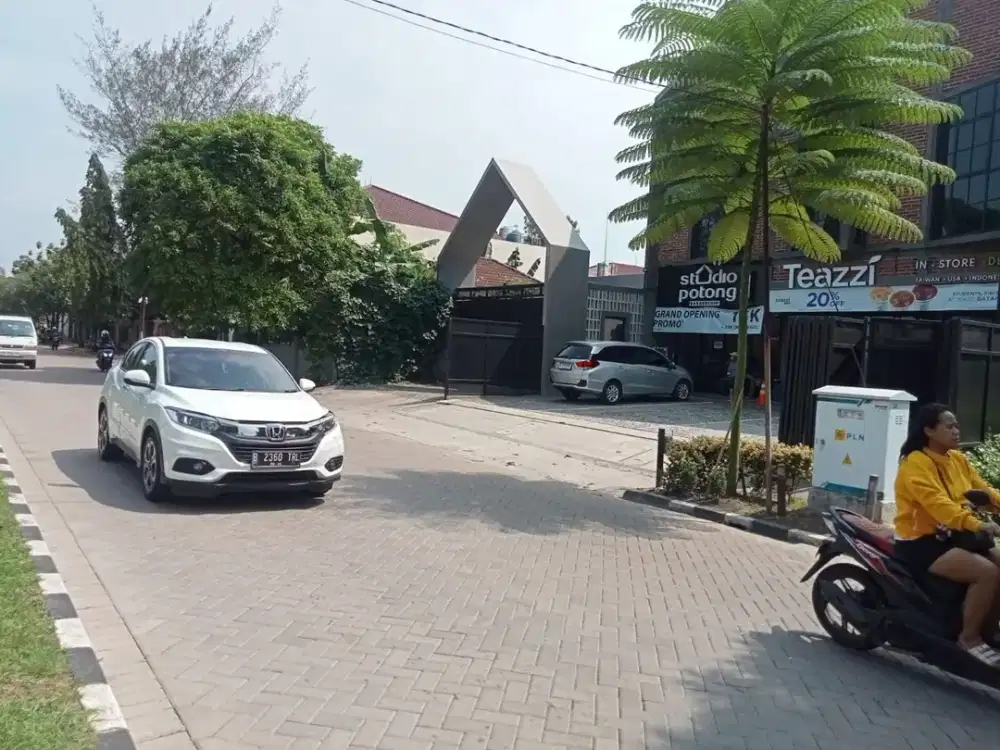 Tanah di Pinggir Jalan Metro Permata,Luas 576M,Hgb,Lokasi Bagus,Harga:11.5jt/M Nego