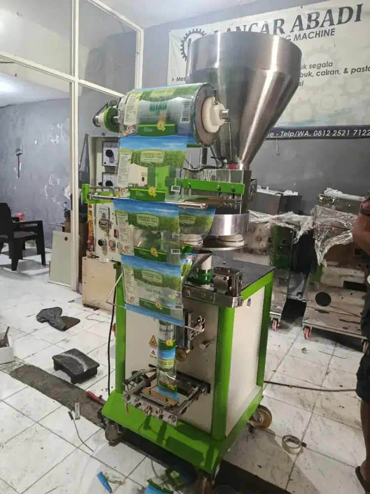 Mesin pengemas otomatis/packing/packaging/pembungkus/pengemas/kemas