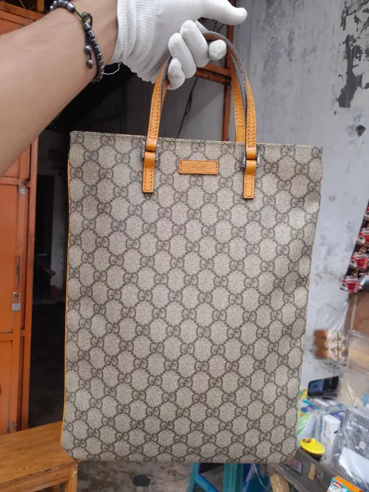 Tote bag Gucci GG Supreme Vertical Flat Original
