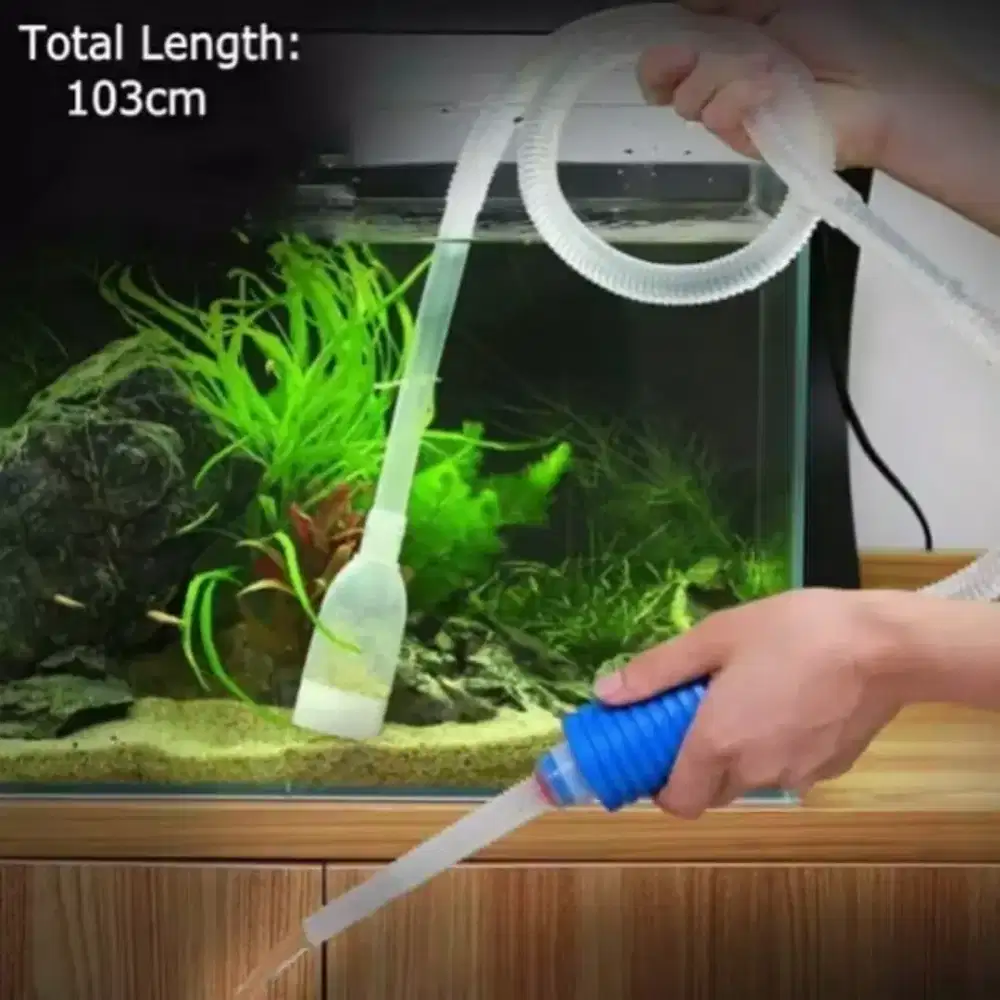 Alat Penguras Kuras Air Aquarium - Alat Penyedot Sedot Air Aquarium