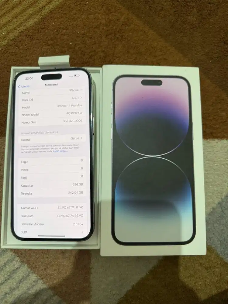 iphone 14 promax 256Gb Ibox