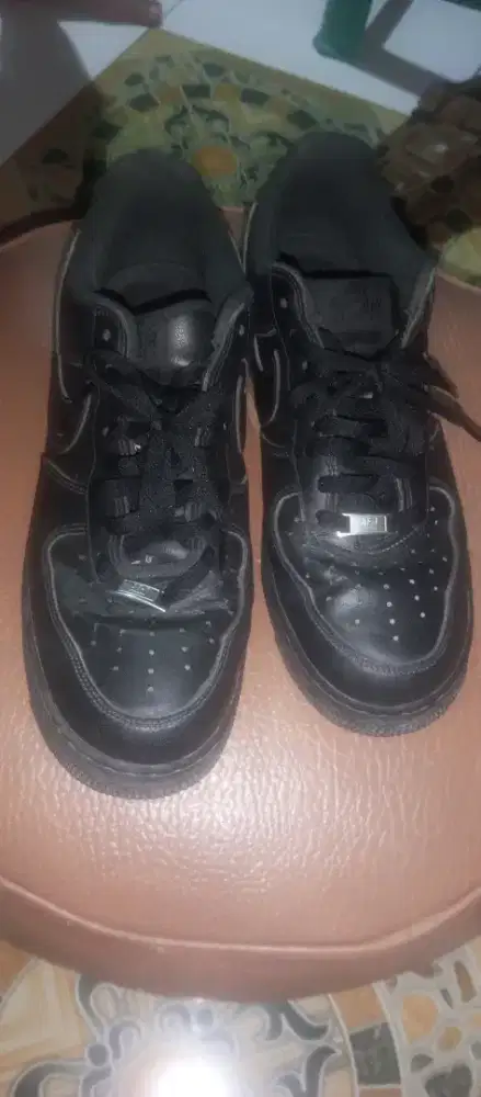 Nike Air Force one Black Supreme