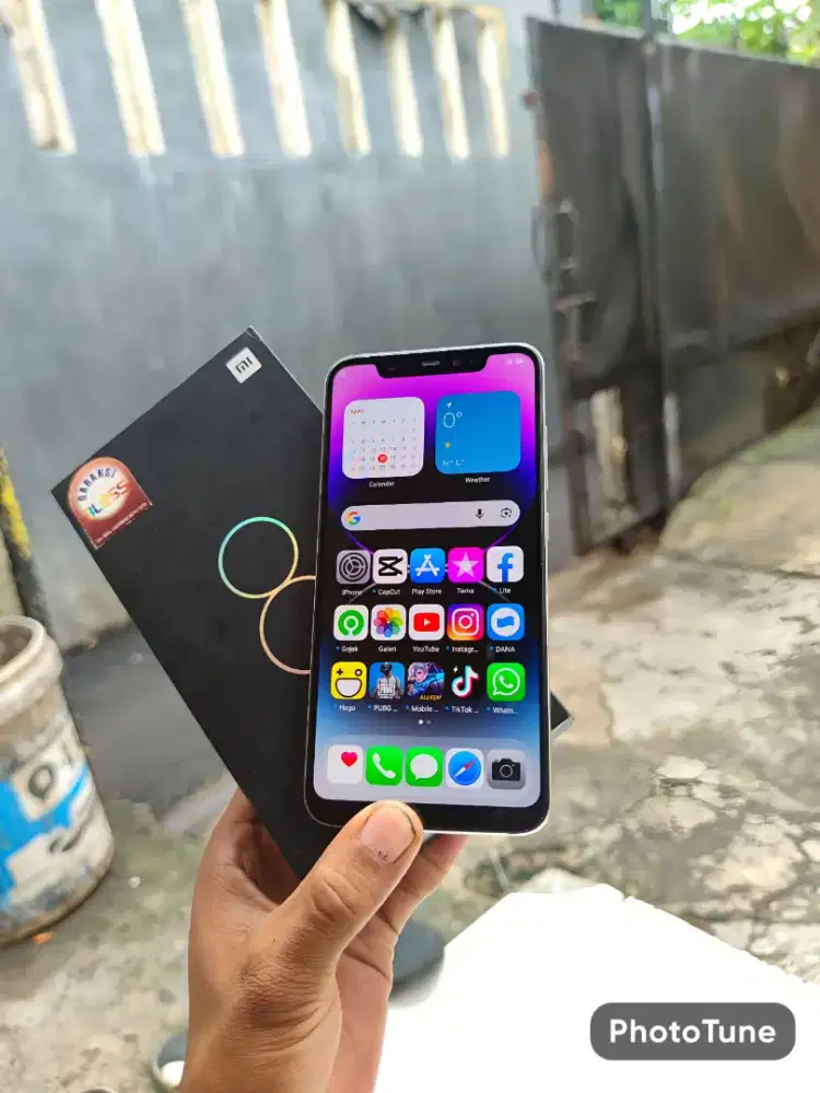 Xiaomi mi 8 fulset mulus snapdragon 845 game jos
