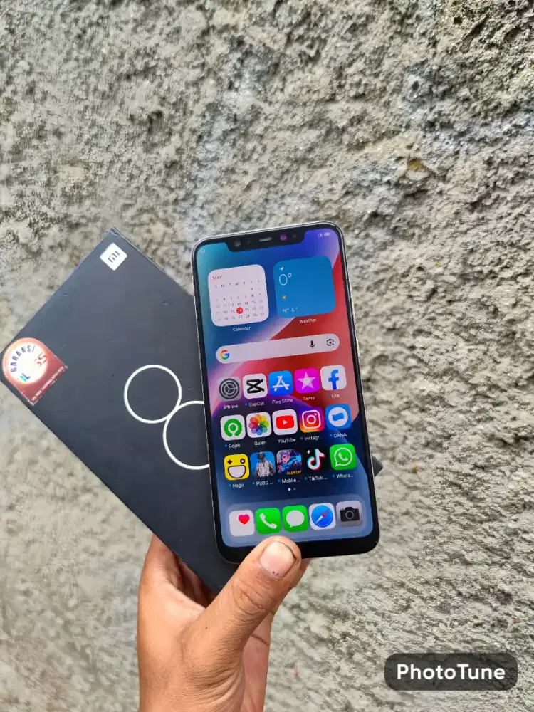 Xiaomi mi 8 fulset mulus snapdragon 845 game jos