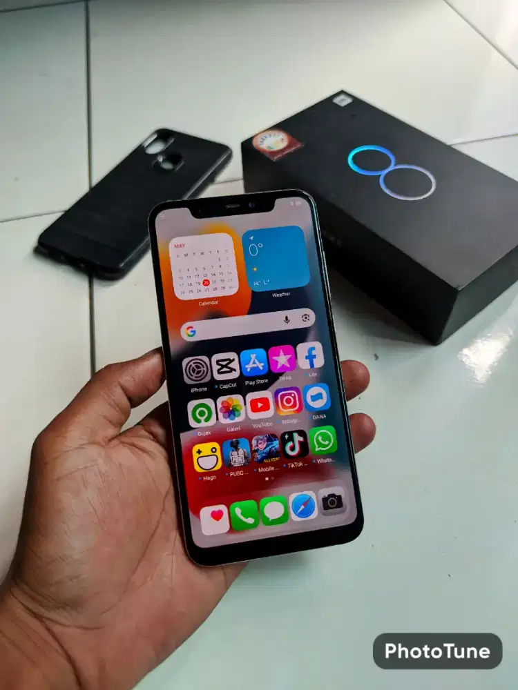 Xiaomi mi 8 fulset mulus snapdragon 845 game jos
