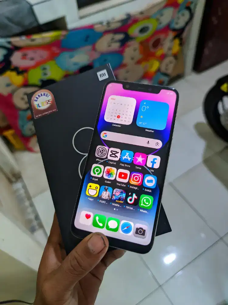 Xiaomi mi 8 fulset mulus snapdragon 845 game jos