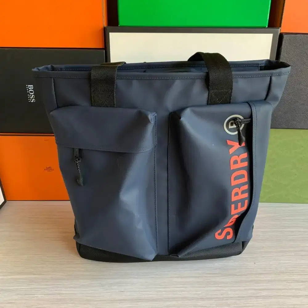 Superdry Commuter Tarp tote bag laptop tas pack original