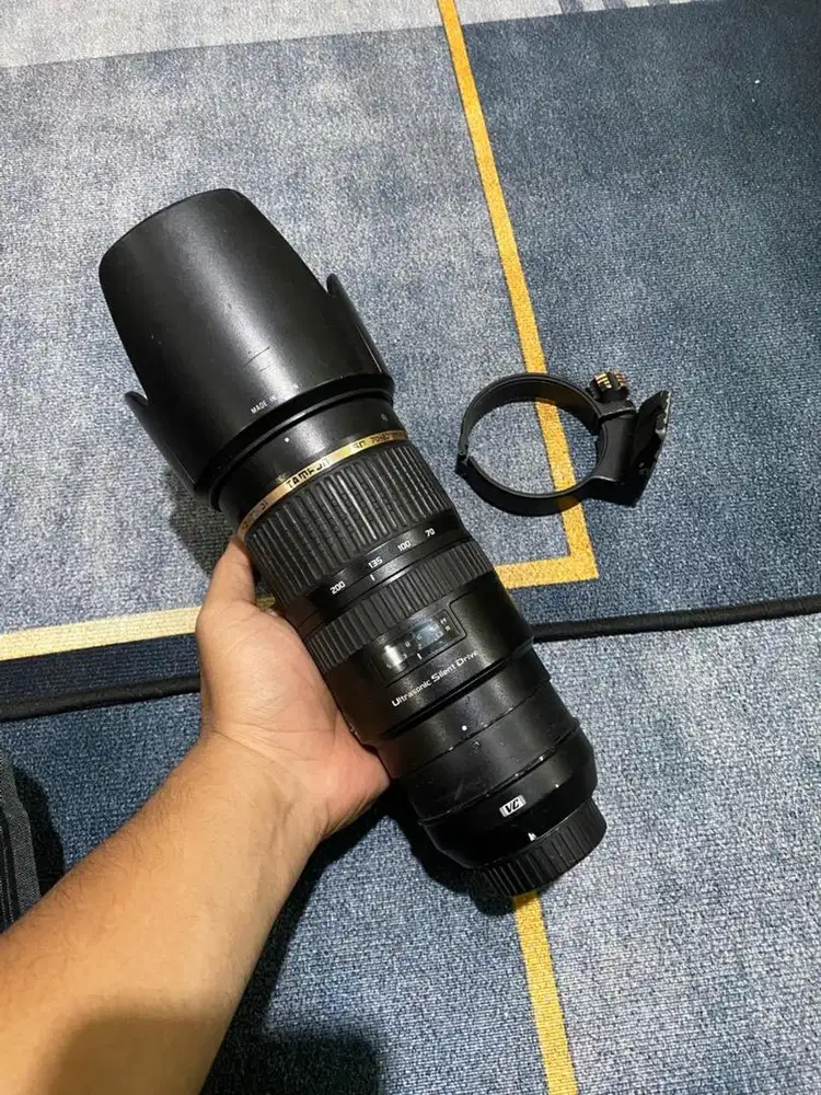 Lensa tamron 70-200VC SP USD F2.8 for nikon AFS