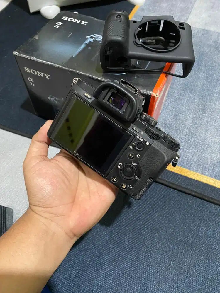 Kamera sony A7 mark II body only fullset box A7II