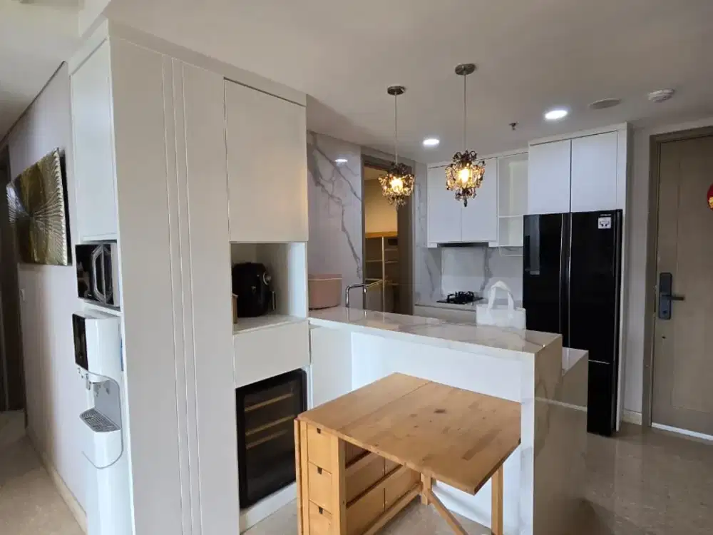 Dijual Apartemen Gold Coast 2BR, 90m2, Full Furnished, Free parking