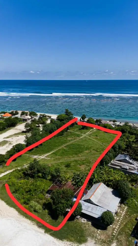 DIJUAL/DIKONTRAKKAN TANAH PINGGIR PANTAI PANDAWA KUTA SELATAN BALI
