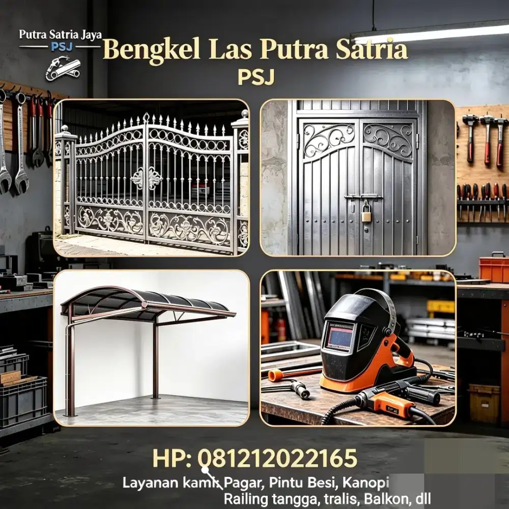Tukang las besi dan stainless