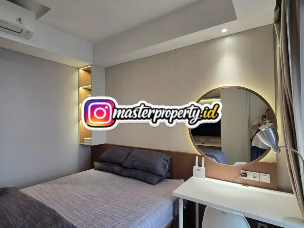 Disewa Apartemen Gold Coast Studio 28m2, Full Furnished Interior, Sea view