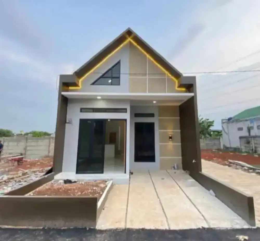 Rumah Baru Minimalis Model Scandinavian Di Kota Depok