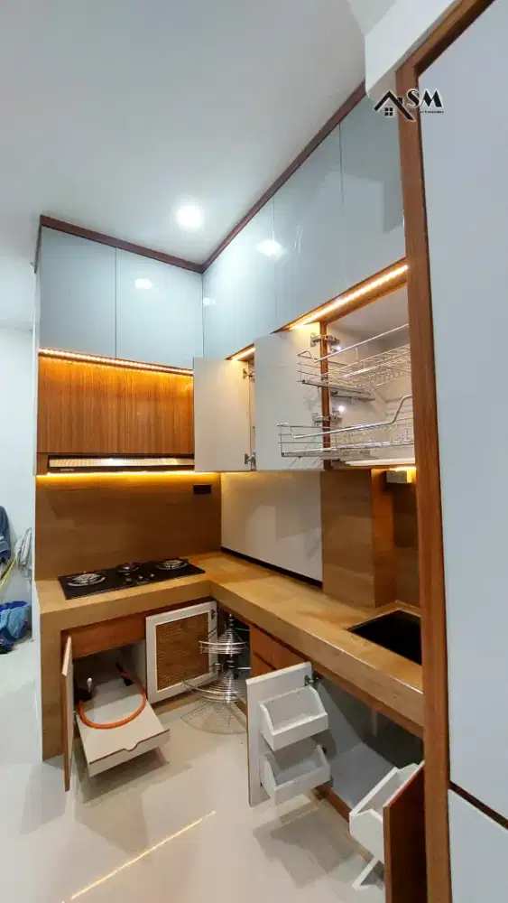 Furniture HPL Custom , Kitchenset , Lemari Pakaian , Backdrop TV  Dll