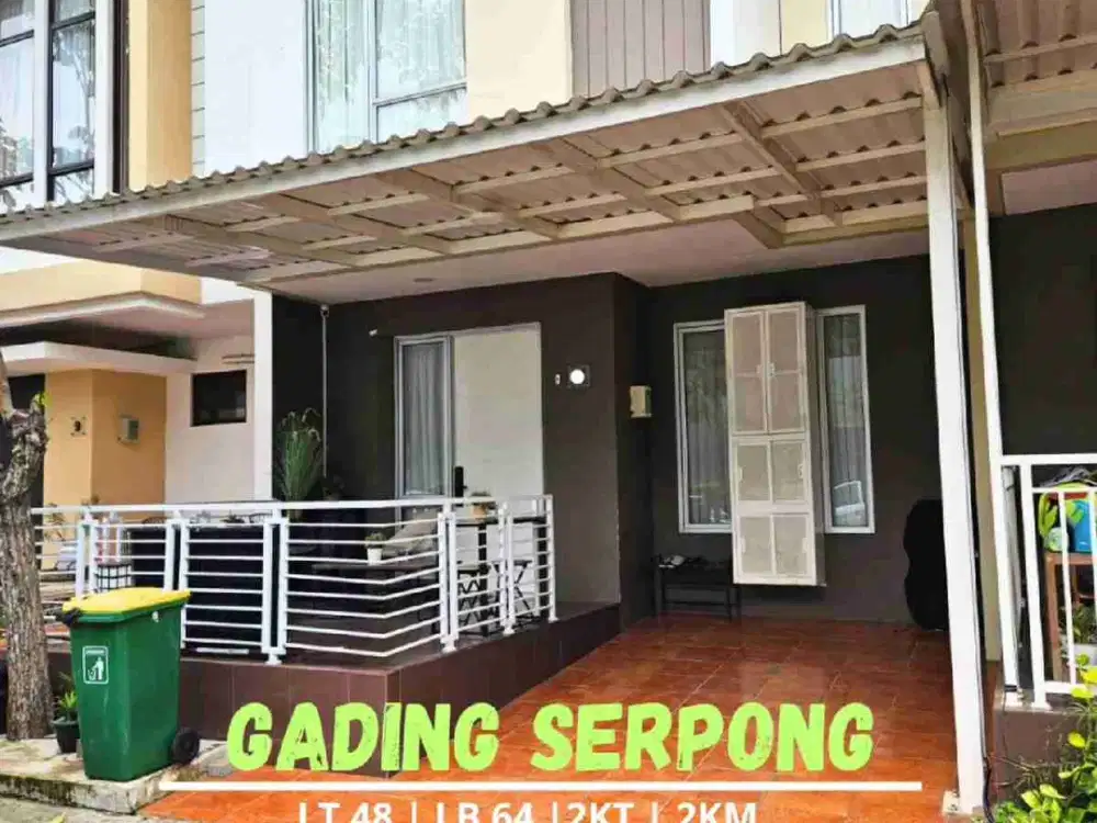 DIJUAL FULLY FURNISH HARGA BU ZUMA MALIBU VILLAGE EX SHOW UNIT 1,6M MASIH NEGO