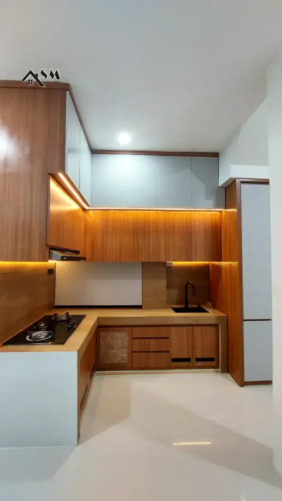 Furniture HPL Custom , Kitchenset , Lemari Pakaian , Backdrop TV , Dll