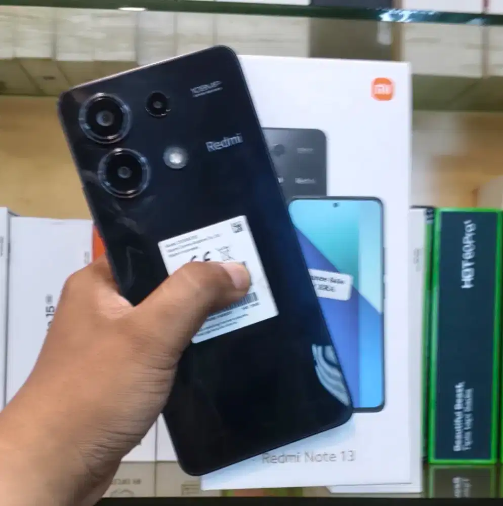 Redmi Note 13 4G 8/256 Original Lengkap Fullset Mulus Nominus