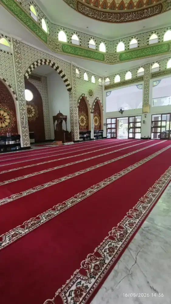 Jual Karpet Masjid pasang Di lokasi