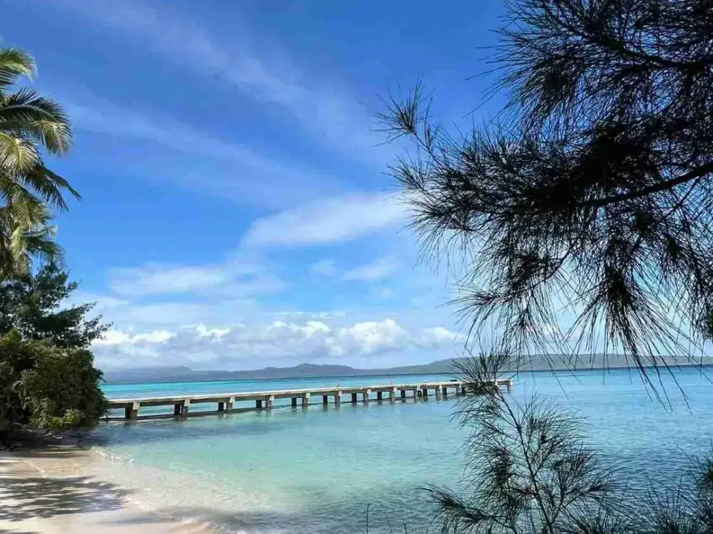 Jual Villa furnished loss pantai pasir putih di Selayar island, Kepulauan Selayar