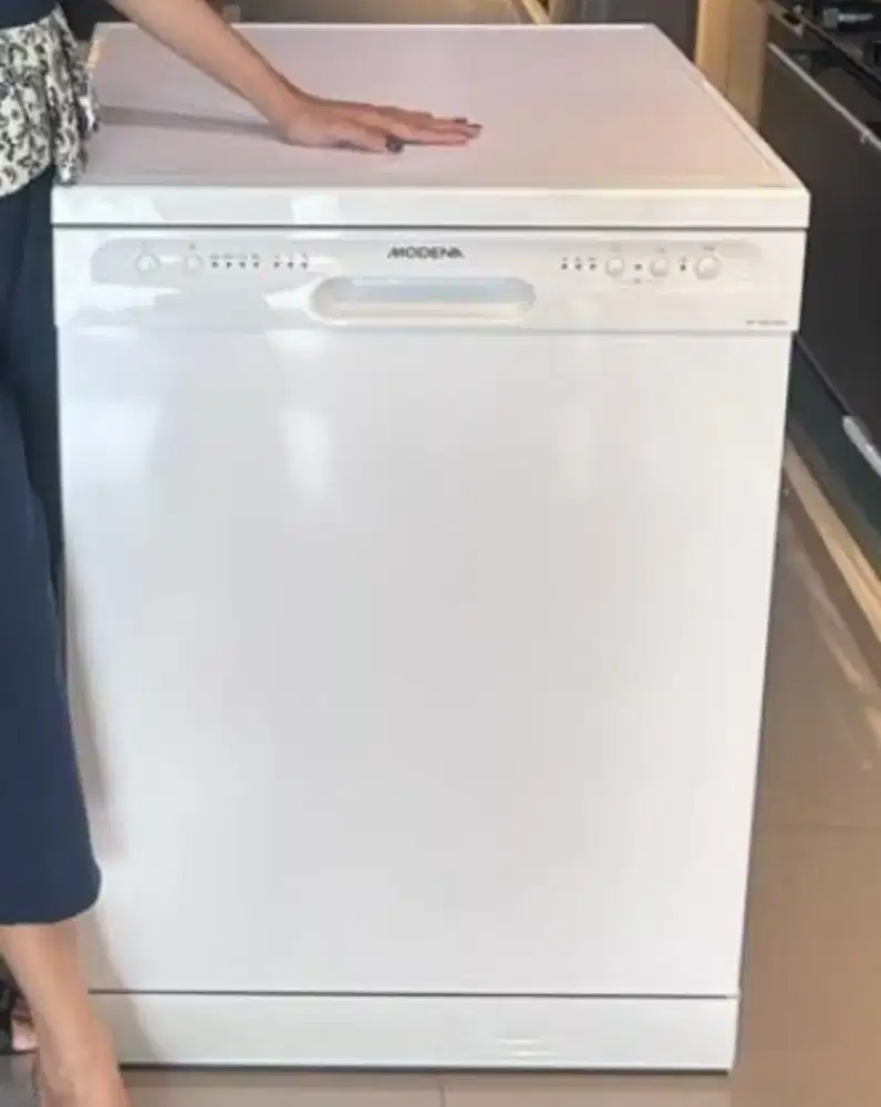 Mesin Cuci Piring Baru Modena Diswasher WP 1200 FDWH/ WP1200FDWH