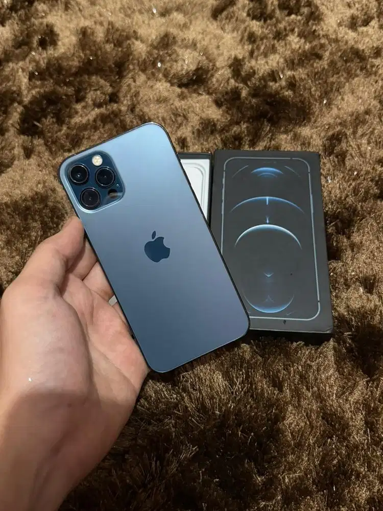 iphone 12 pro 256gb all operator Fullset semua normal