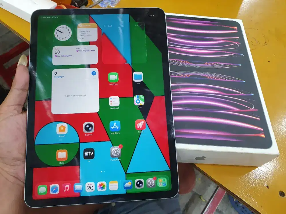 Ipad pro (11 inch) m2 , 128 gb ibox