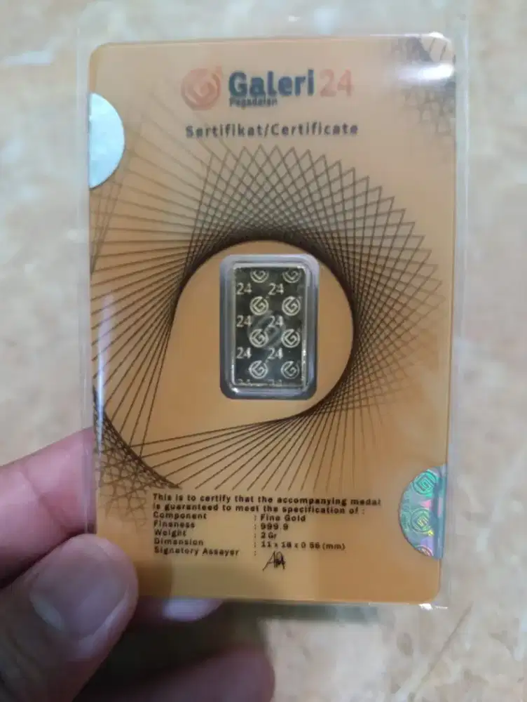 Emas 2 Gram Galeri 24
