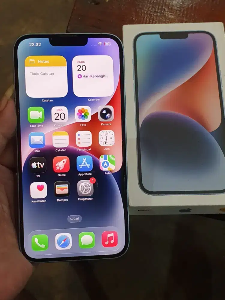 Iphone 14 plus 128 gb ibox blue