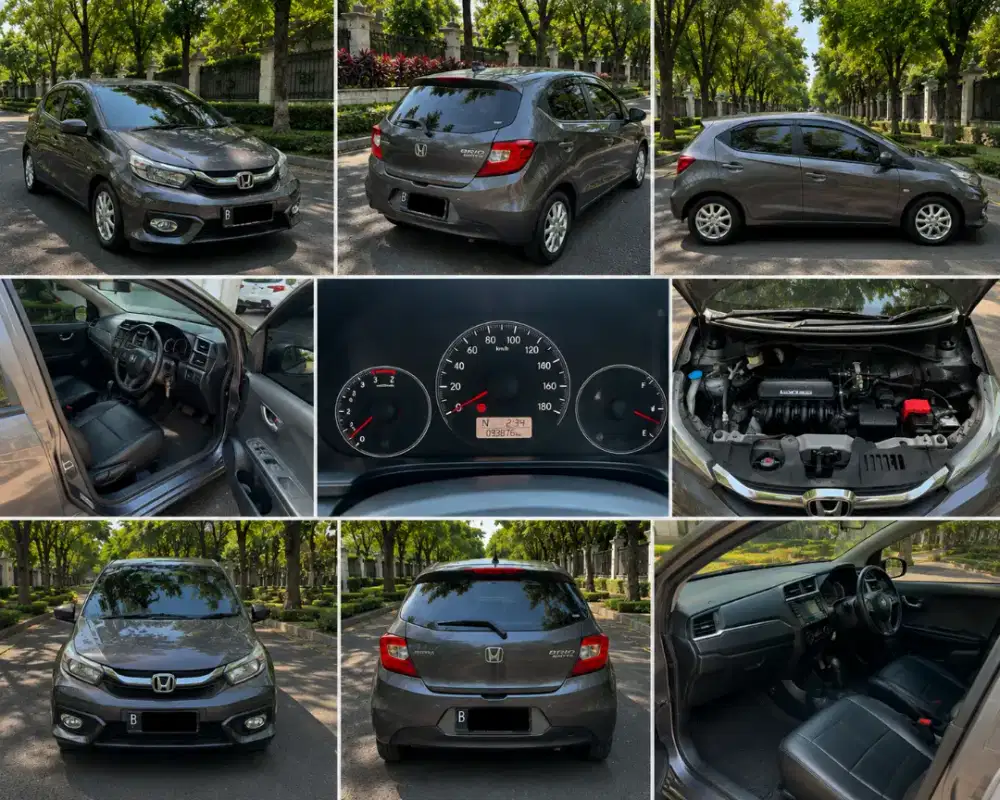 Honda Brio E CVT 2021 Abu Metalic | Pribadi | Bukan Grab