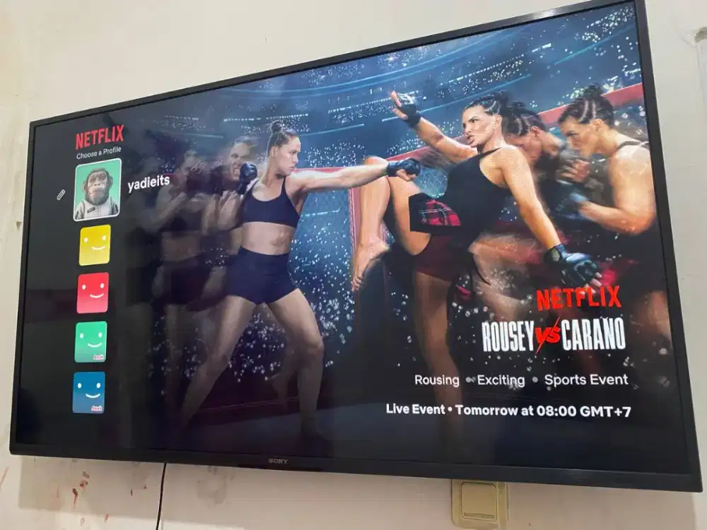 TV sony 4K kd 50x75k