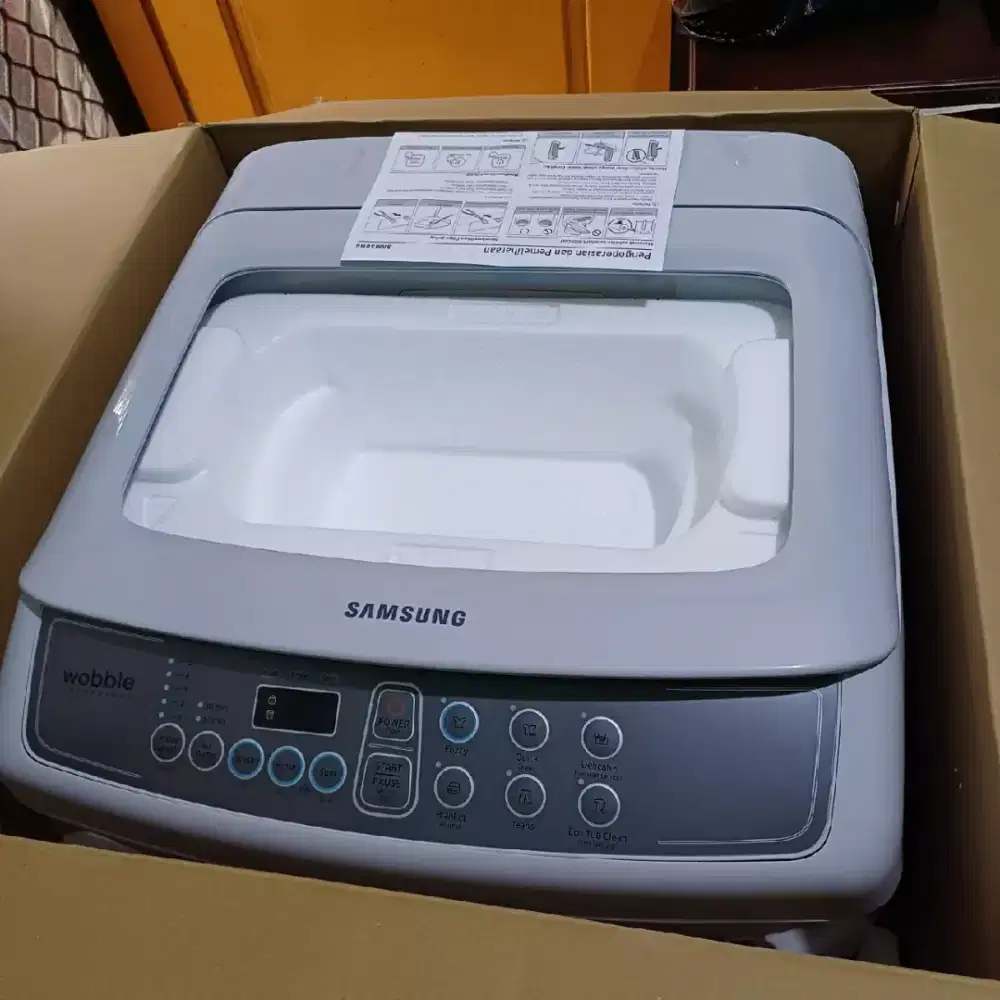 Mesin cuci samsung top load 9kg WA90H