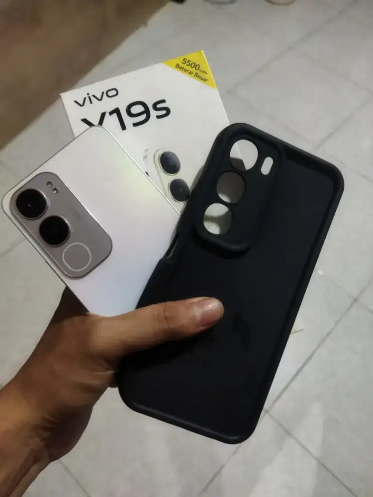 Vivo y19s 6+6 /128 no minus fullset ori