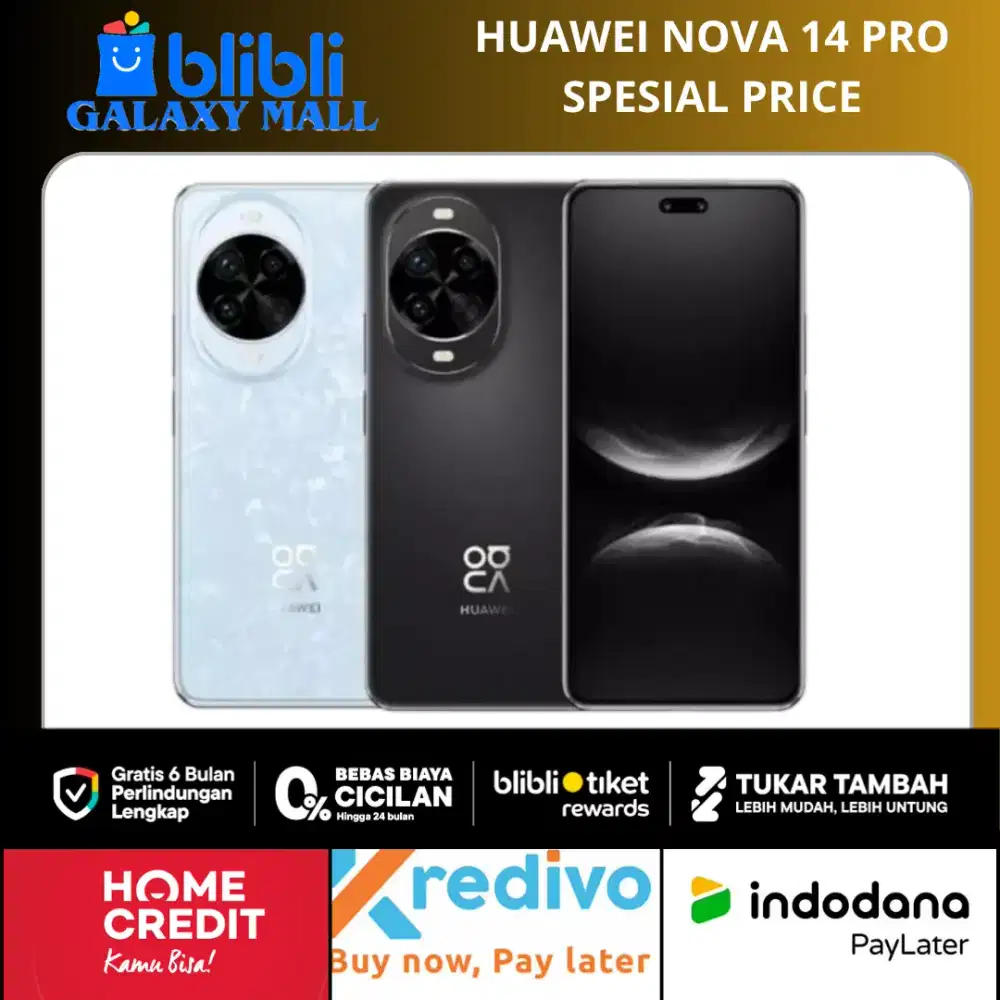 Huawei Nova 14 Pro Bergaransi Resmi