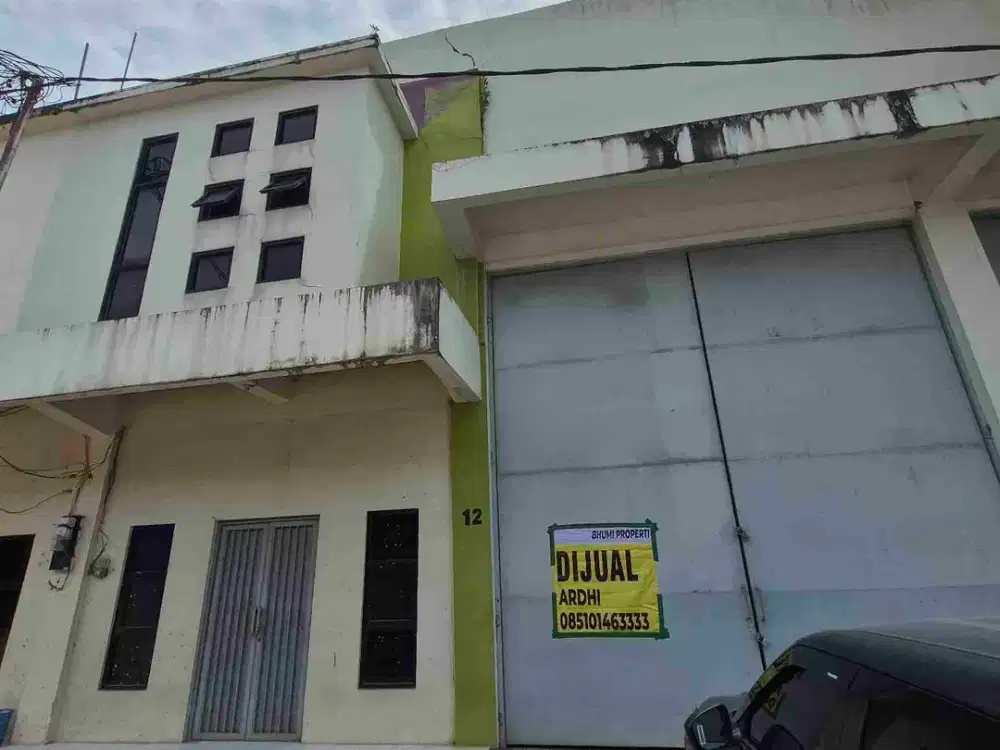 dijual gudang Pergudangan Marga Mulya
