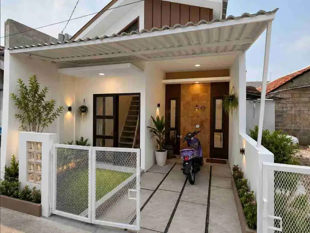 Di jual rumah minimalis permanen mewah dengan harga promo Lokasi impres larangan Ciledug Tangerang kota