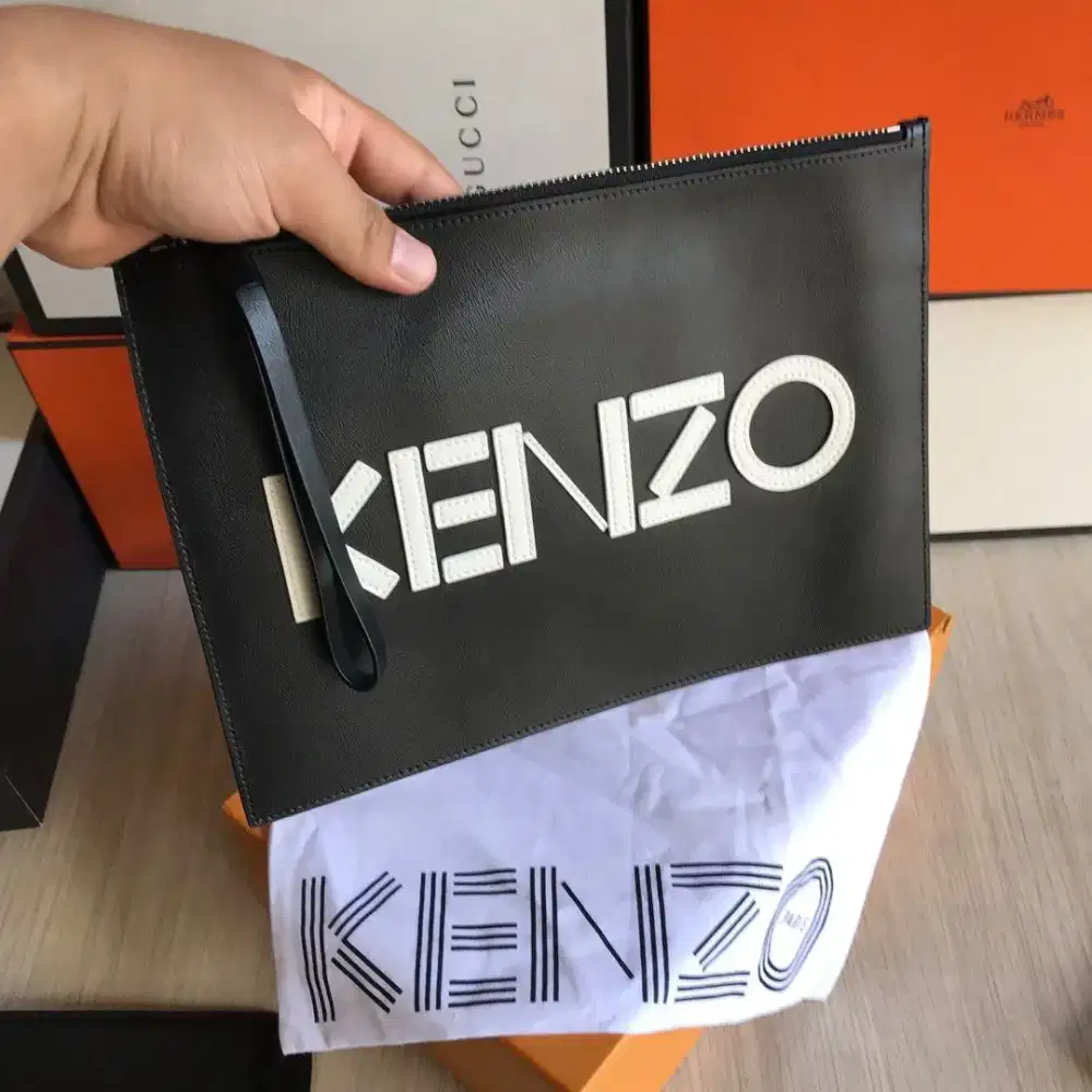 Kenzo pochette pouch clutch tablet tas original
