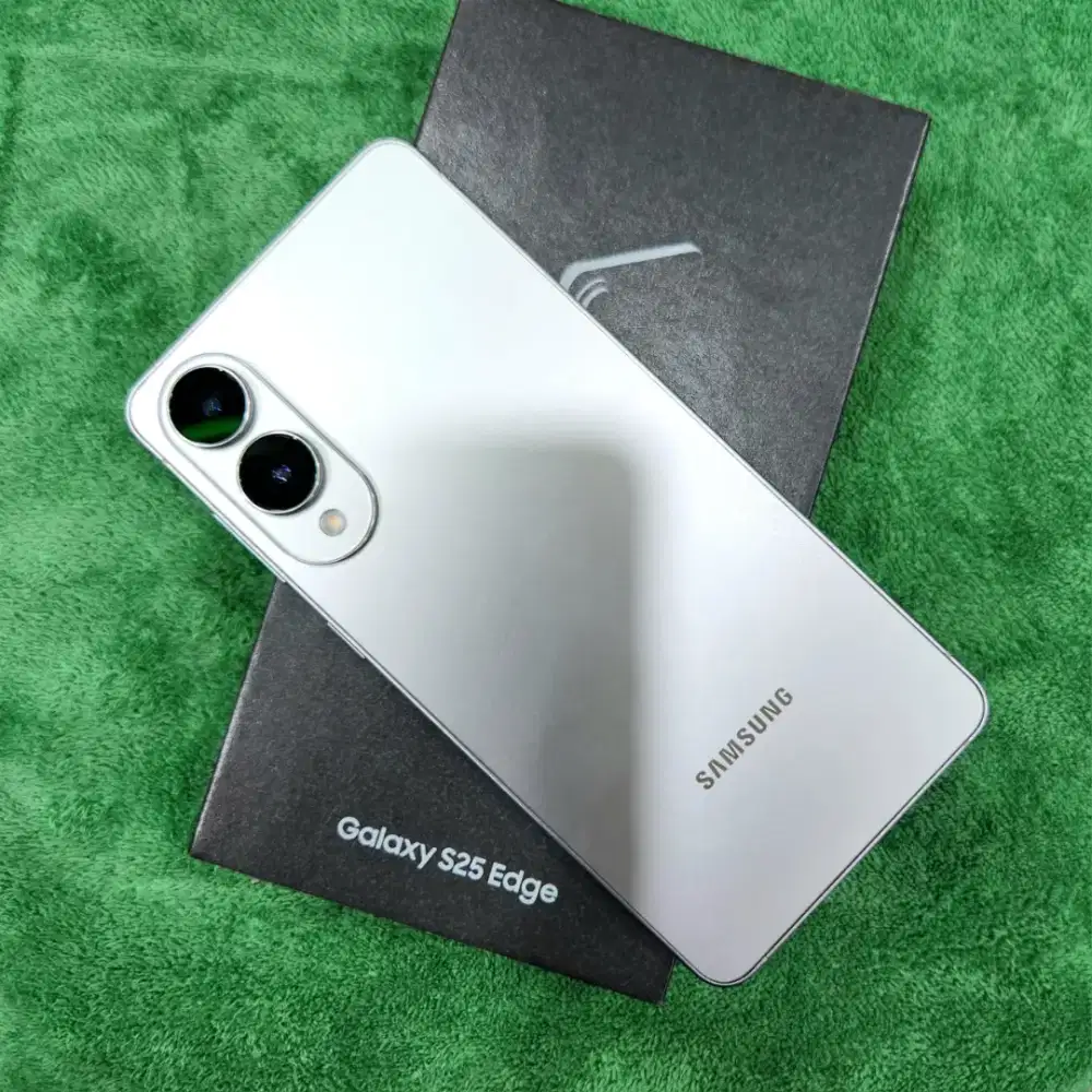 Samsung S25 Edge 12/256gb Garansi July 2026 Full Ori SEIN free adapter