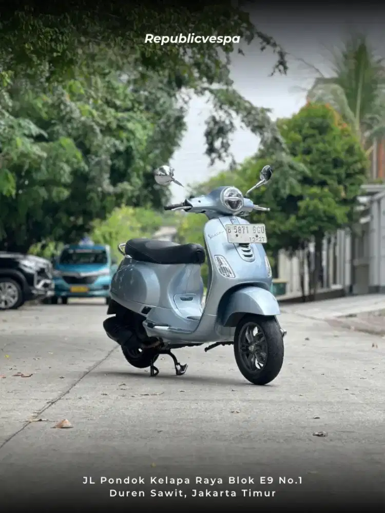 DIJUAL VESPA LX 125 IGET FACELIFT TAHUN 2022 PERFECT CONDITION