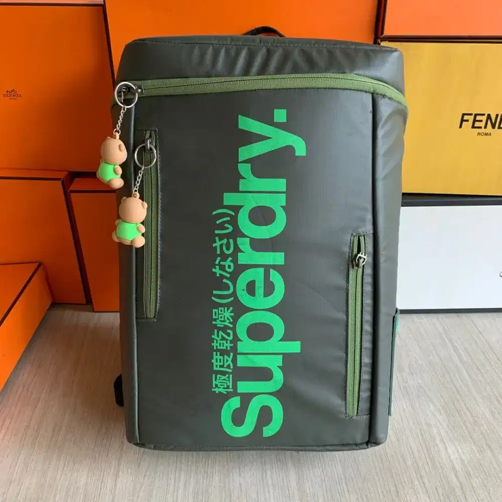 Superdry Fuse Box ransel laptop bag tas original