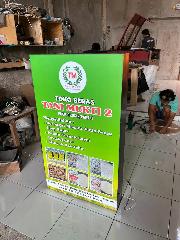 Penyedia Jasa Papan Nama Neon Box Huruf Timbul Outdoor