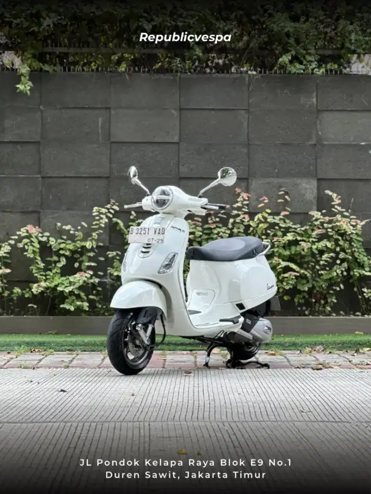 DIJUAL VESPA LX 125 IGET FACELIFT TAHUN 2024 PERFECT CONDITION