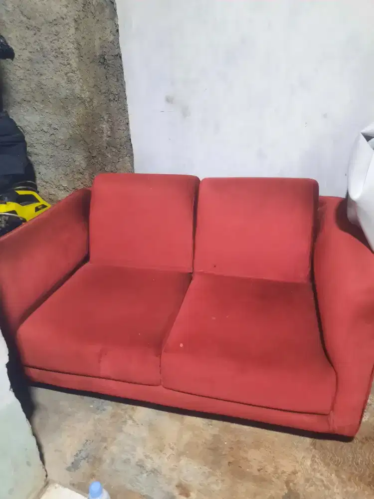 Sofa atau bangku moderen bahan lembut
