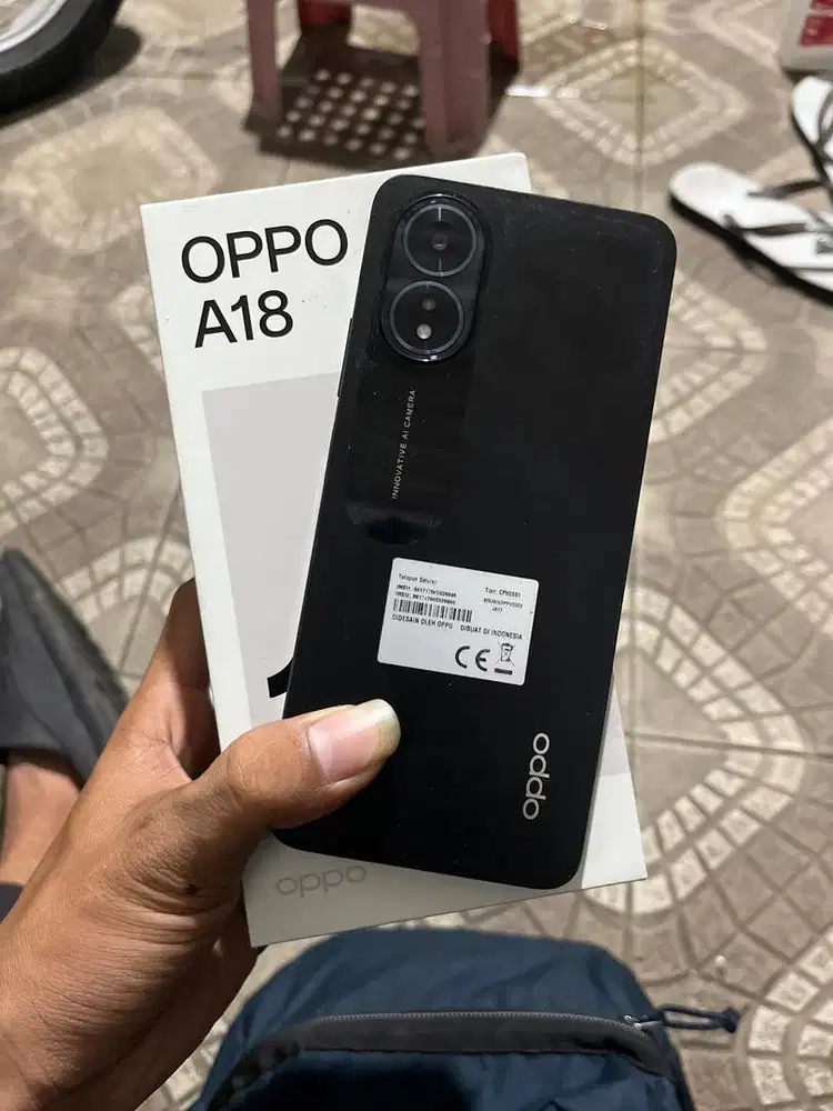 Oppo a18 4/128 fullsett