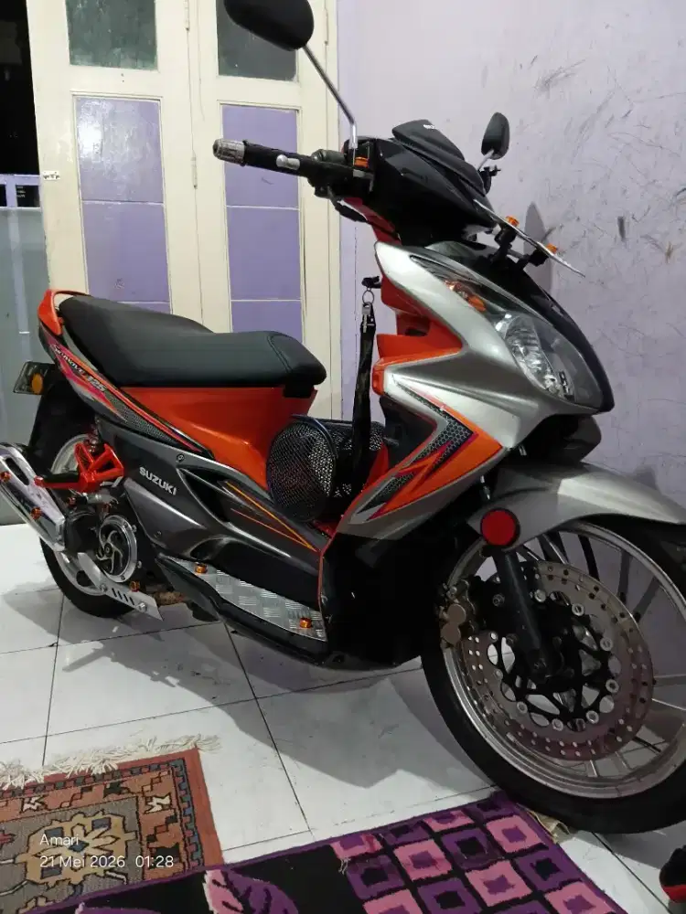 SUZUKI SKYWAVE 125 STANDAR PABRIK IRIT DAN BERTENAGA