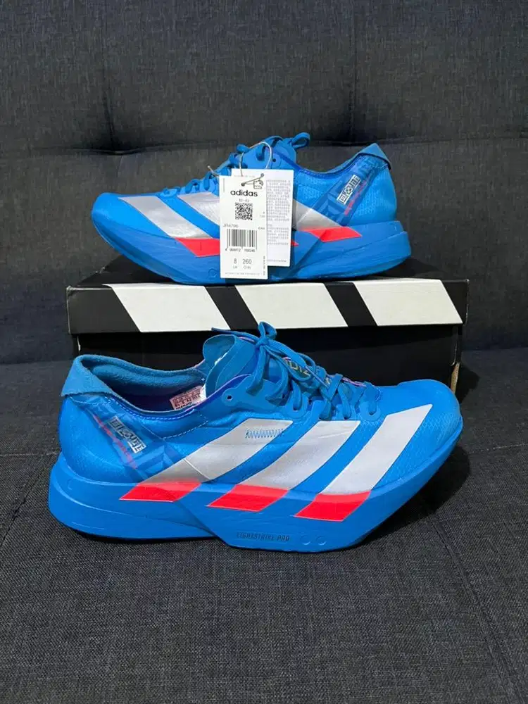 Sepatu Adidas Adizero Adios Pro 4 Ekiden Blue Silver