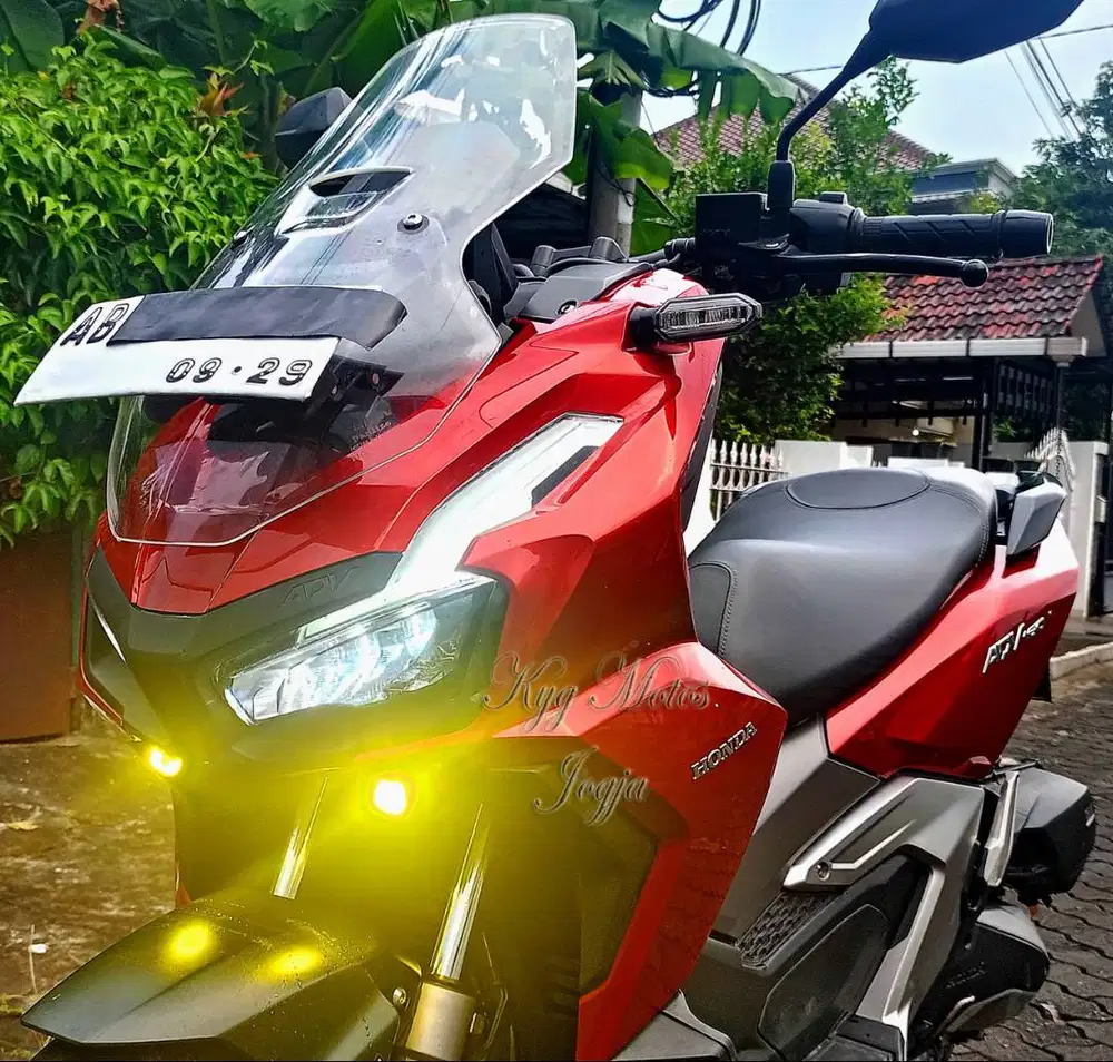Honda ADV 160 CBS Merah 2022 Plat AB Sleman Pajak Panjang