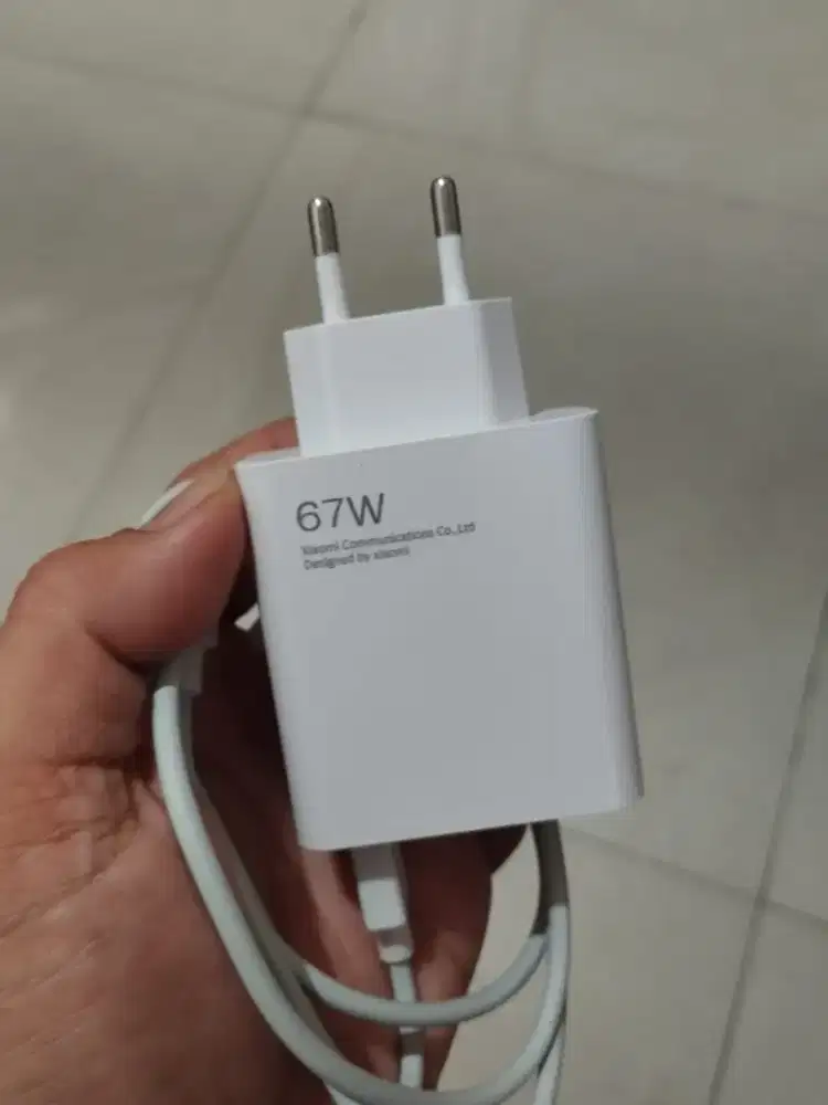 Charger xiaomi redmi 67 watt original 100%
